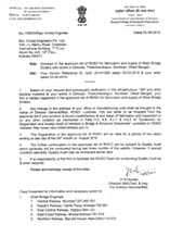 RDSO certificate