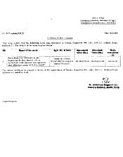 Eastern Railway certificate
